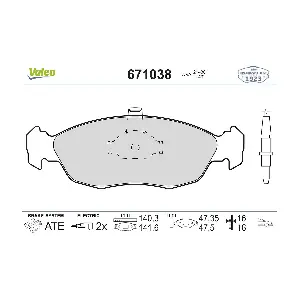 671038 VALEO