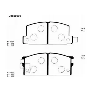 J3609000 NIPPARTS