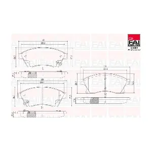 BP149 FAI AutoParts