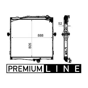 CR2092000P MAHLE