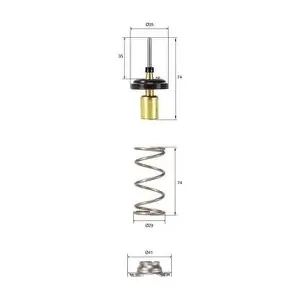 TX 257 82D MAHLE