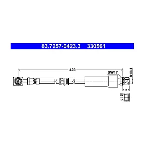 83.7257-0423.3 ATE