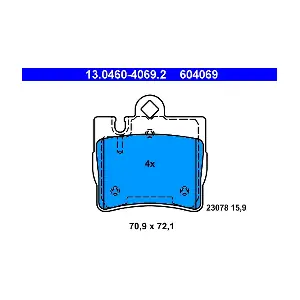 13.0460-4069.2 ATE