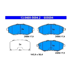 13.0460-5694.2 ATE