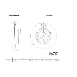 0986AB5525 BOSCH