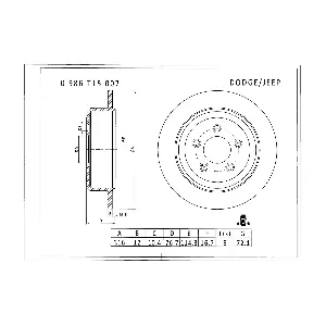0986T15007 BOSCH
