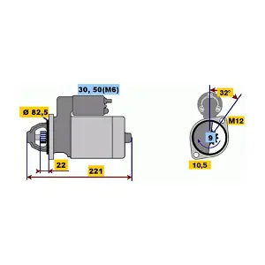 0 001 107 100 BOSCH