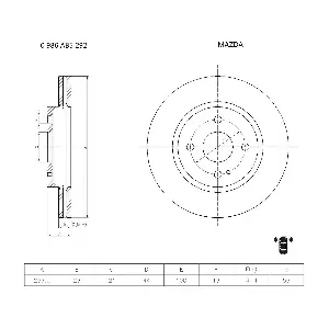 0986AB5292 BOSCH