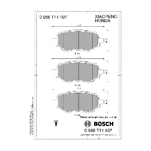 0986T11407 BOSCH