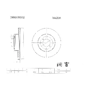 1A0533251 MAZDA