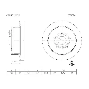0986T15122 BOSCH