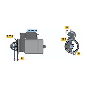 0 001 107 452 BOSCH