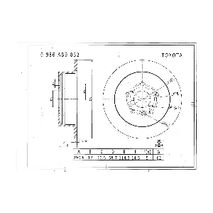 0986AB9832 BOSCH