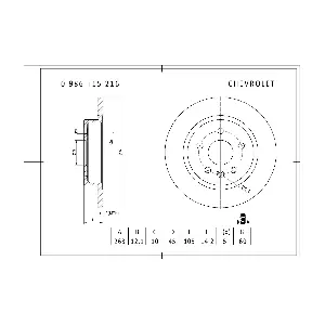 0986T15216 BOSCH