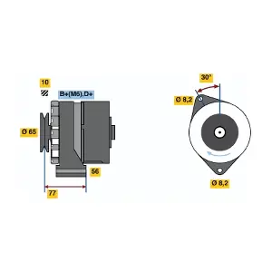 0 986 030 830 BOSCH