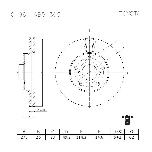 0 986 AB5 305 BOSCH