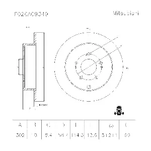F 026 A09 349 BOSCH