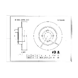 0986AB5512 BOSCH