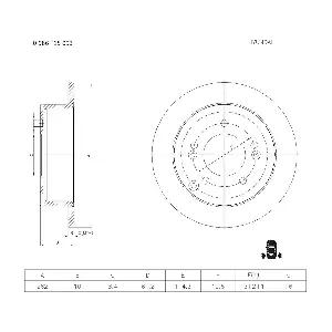 0986T15093 BOSCH