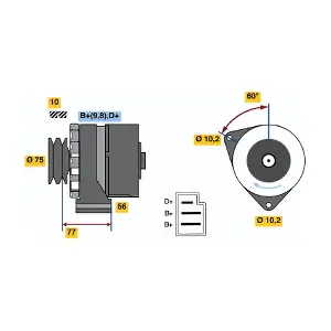 0986032800 BOSCH