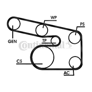 6PK1900D1 CONTINENTAL CTAM