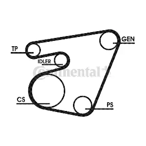 6PK1767D1 CONTINENTAL CTAM