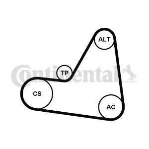 6PK1680K1 CONTINENTAL CTAM