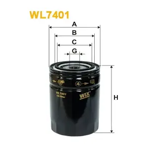WL7401 WIX FILTERS