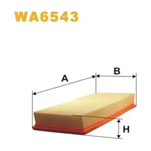 WA6543 WIX FILTERS