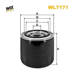 WL7171 WIX FILTERS