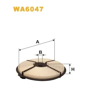 WA6047 WIX FILTERS