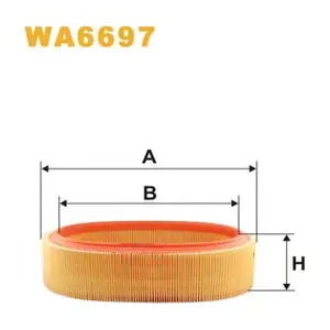 WA6697 WIX FILTERS