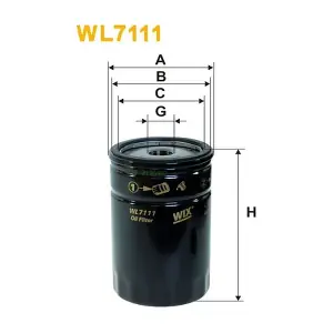 WL7111 WIX FILTERS