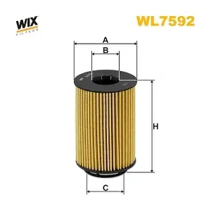 WL7592 WIX FILTERS