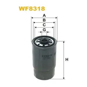 WF8318 WIX FILTERS