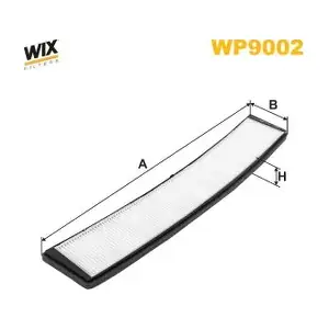 WP9002 WIX FILTERS