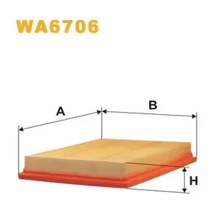 WA6706 WIX FILTERS