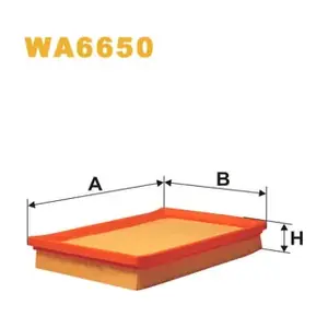 WA6650 WIX FILTERS