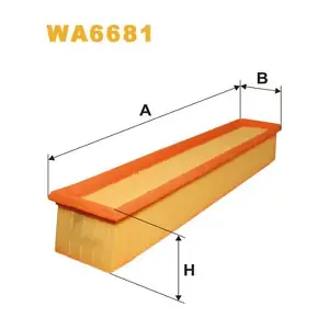 WA6681 WIX FILTERS