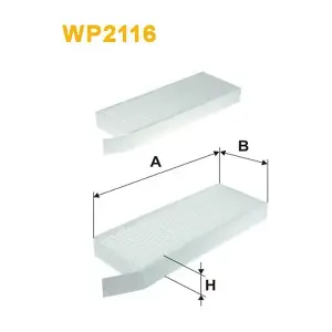 WP2116 WIX FILTERS