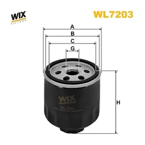 WL7203 WIX FILTERS