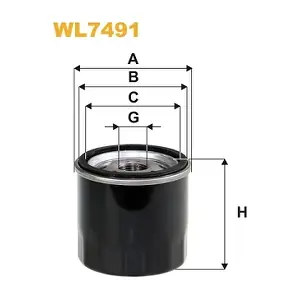 WL7491 WIX FILTERS