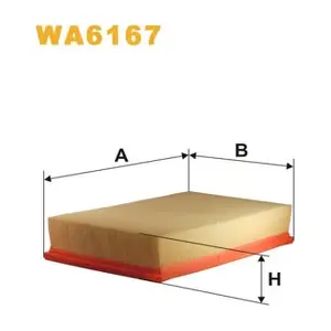 WA6167 WIX FILTERS