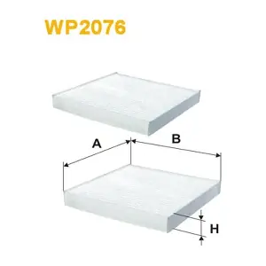 WP2076 WIX FILTERS