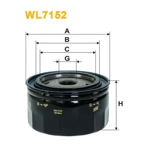 WL7152 WIX FILTERS