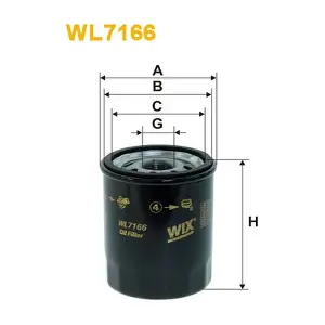 WL7166 WIX FILTERS