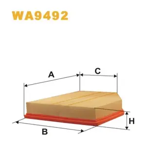 WA9492 WIX FILTERS