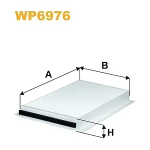 WP6976 WIX FILTERS