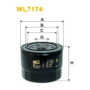 WL7174 WIX FILTERS