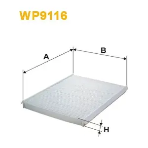 WP9116 WIX FILTERS